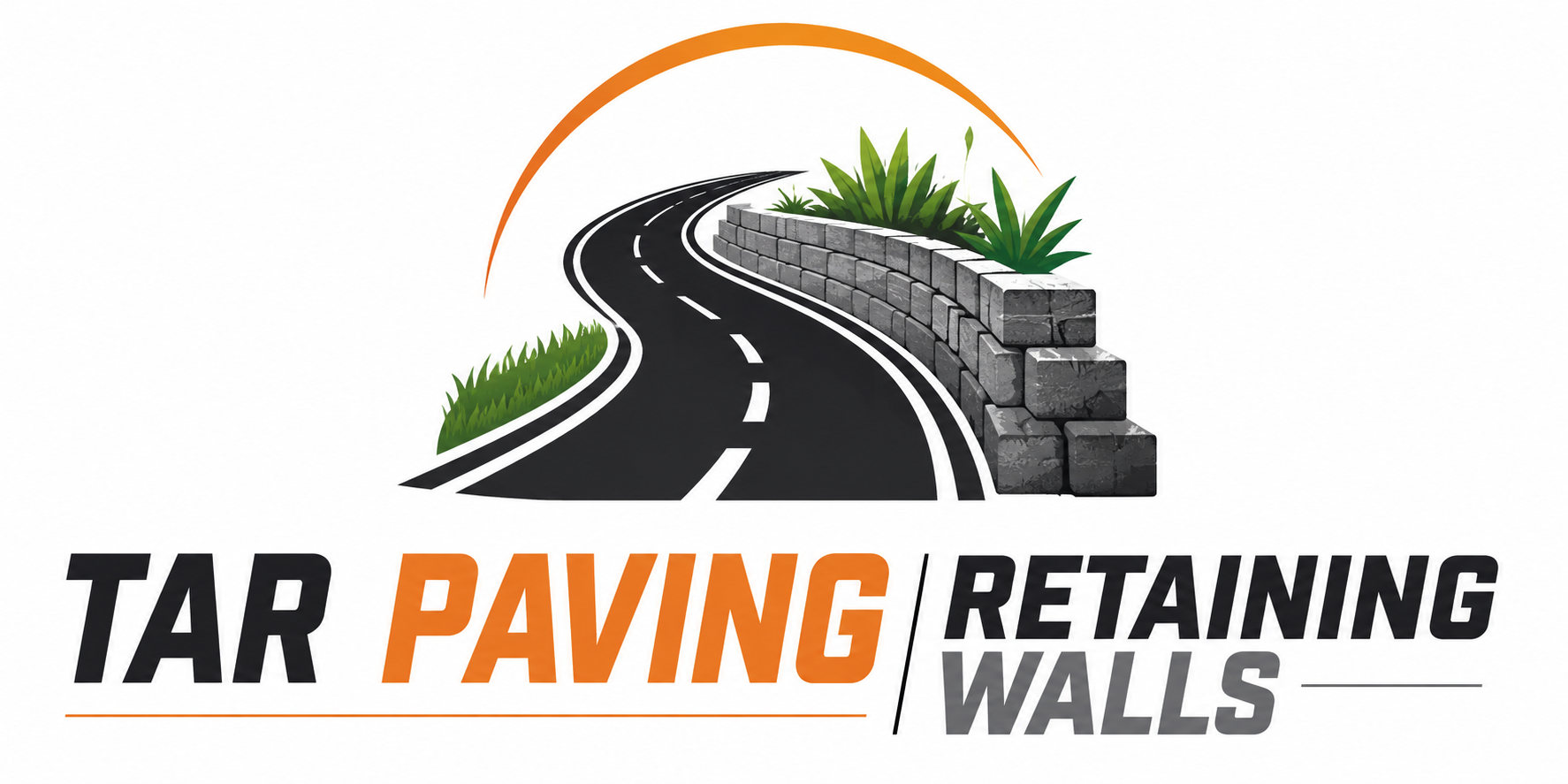 Tar Paving Retaining Walls Logo